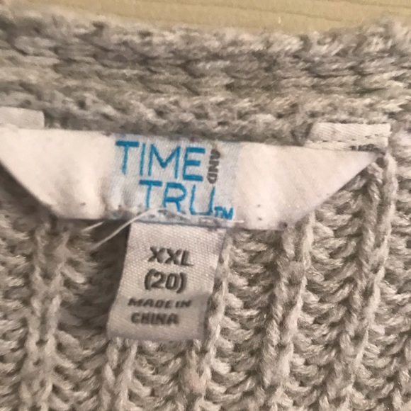 Knee length sweater cardigan - Picture 2 of 2